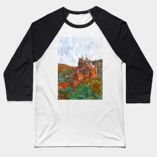 German Castle Vintage. For Vintage Castle Lovers. Baseball T-Shirt